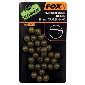 FOX EDGES TAPERED BORE BEADS