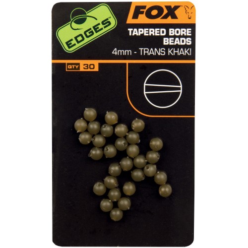 FOX EDGES TAPERED BORE BEADS-0