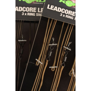 KORDA LEADCORE LEADERS RING SWIVEL