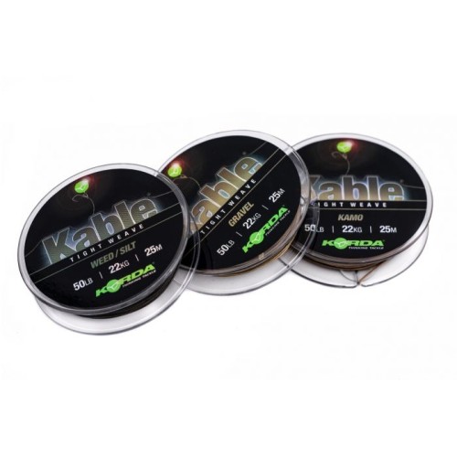 *KORDA KABLE TIGHT WEAVE LEADCORE 7 MT.