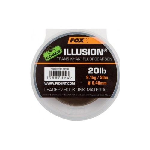 FOX ILLUSION FLUOROCARBON LEADER / HOOKLINK