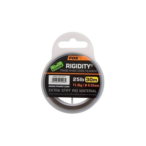 °FOX RIGIDITY CHOD FILAMENT EXTRA STIFF RIG