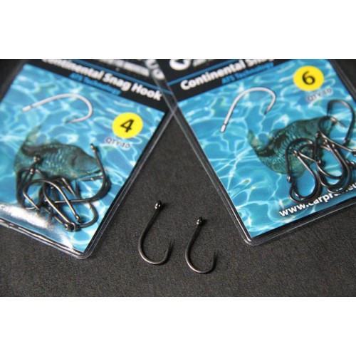 CARP'R'US CONTINENTAL SNAG HOOKS ATS -0