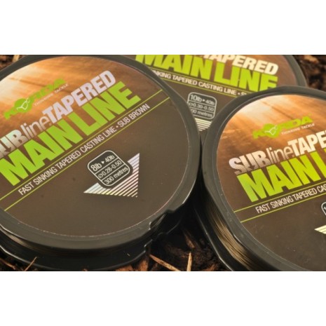 °'KORDA SUBLINE TAPERED MAINLINE 