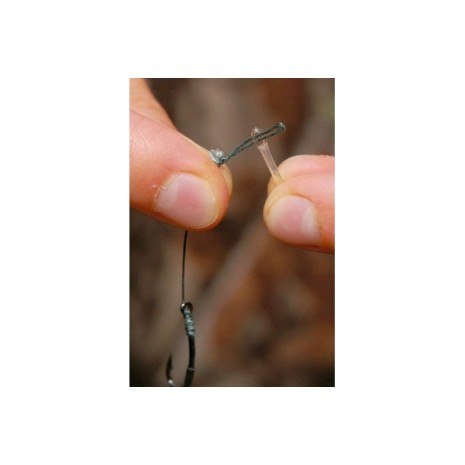 CARP 'R' US FLUOROCARBON STIFF LINK LOOP & OVAL RING-1