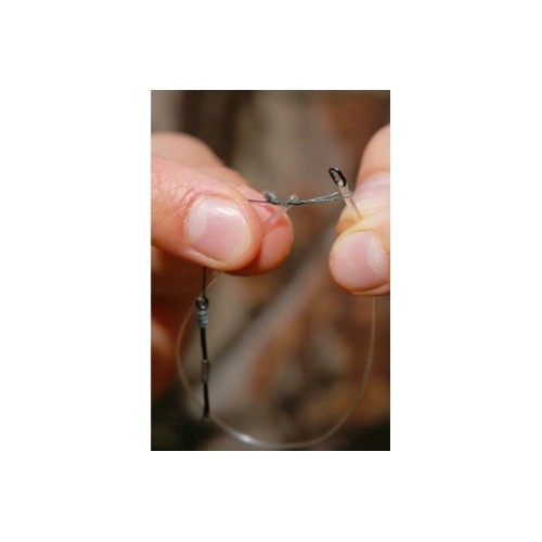 CARP 'R' US FLUOROCARBON STIFF LINK LOOP & OVAL RING-2