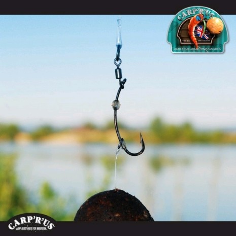 CARP 'R' US FLUOROCARBON  360° STIFF LINK RING & RING SWIVEL-0
