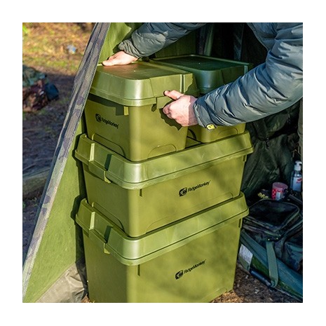 RIDGEMONKEY ARMOURY STACKABLE STORAGE BOX  NEW-2