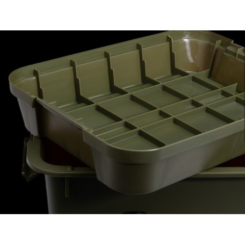 RIDGEMONKEY ARMOURY STACKABLE STORAGE BOX  NEW-5