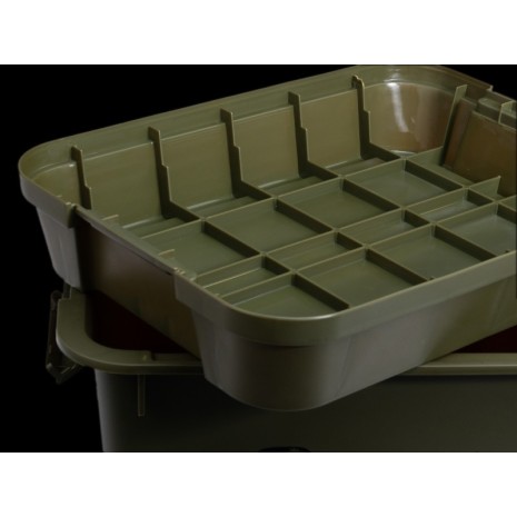 RIDGEMONKEY ARMOURY STACKABLE STORAGE BOX  NEW-5