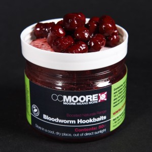 **CCMOORE BLOODWORM GLUGGED DUMBELL HOOKBAITS WAFTERS (BILANCIATI)