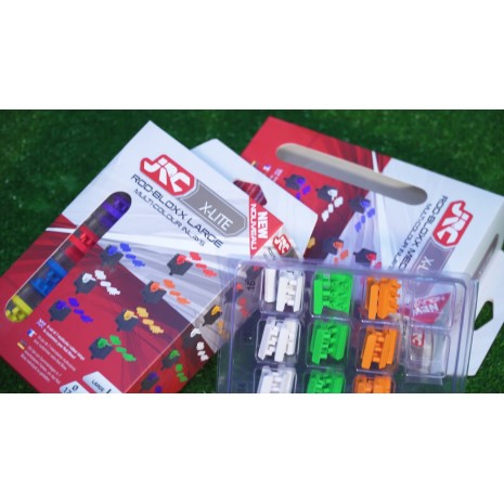 JRC X LITE ROD BLOXX LARGE MULTI COLOR  SET 3 CANNE-0