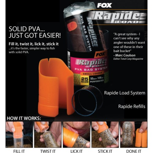 FOX RAPIDE LOAD PVA BAG SLOW MELT -0