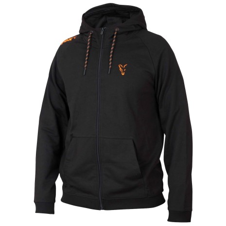 FOX LIGHTWEIGHT HOODIE ORANGE / BLACK  ULTIME TAGLIE S, M, XXL
