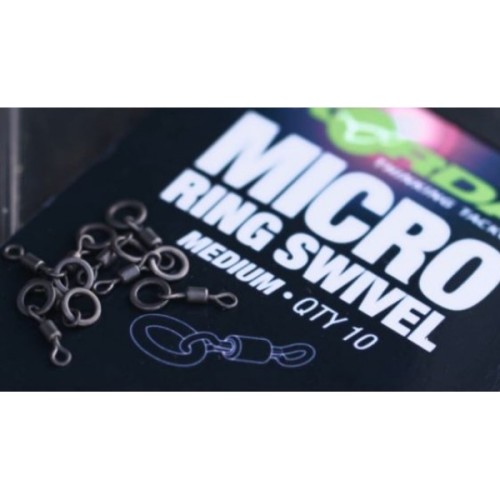 KORDA MICRO RIG RING SWIVEL   MEDIUM / LARGE-1