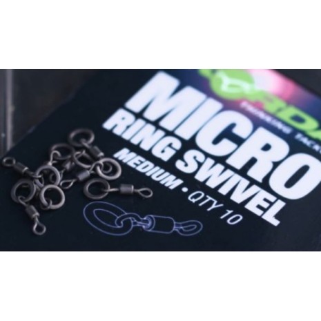 KORDA MICRO RIG RING SWIVEL   MEDIUM / LARGE-1
