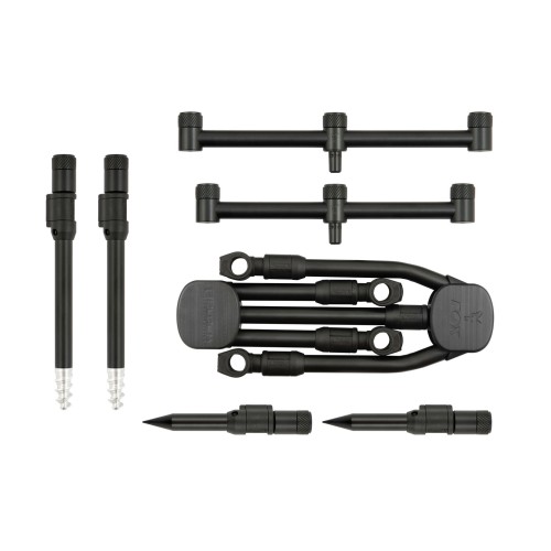 FOX BLACK LABEL QR 3 ROD POD COMPLETE   -3