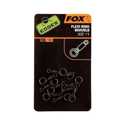 FOX EDGES FLEXI RING SWIVELS-0