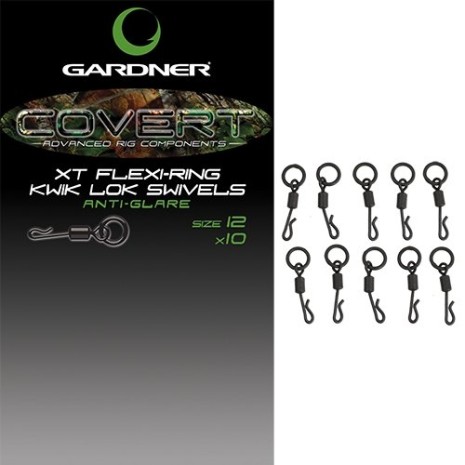 GARDNER COVERT XT FLEXI-RING KWIK LOK SWIVEL SIZE 12