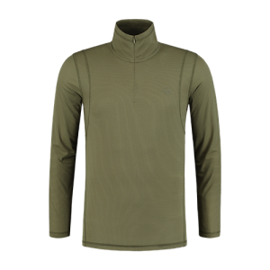 KORDA KOOL QUICK DRY LONG SLEEVE ZIP NECK  