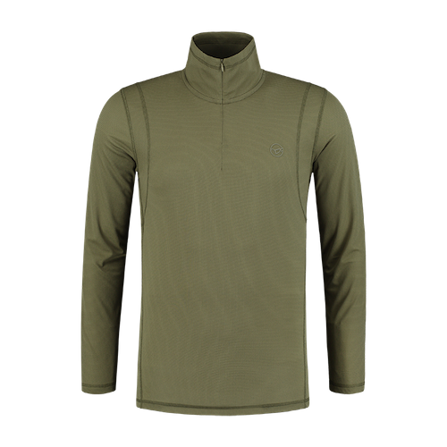 KORDA KOOL QUICK DRY LONG SLEEVE ZIP NECK  