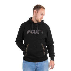 FOX BLACK/CAMO PRINT HOODIE