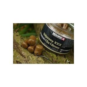 **CCMOORE ODYSSEY XXX GLUGGED DUMBELL HOOKBAITS 15 X 18 MM.-0