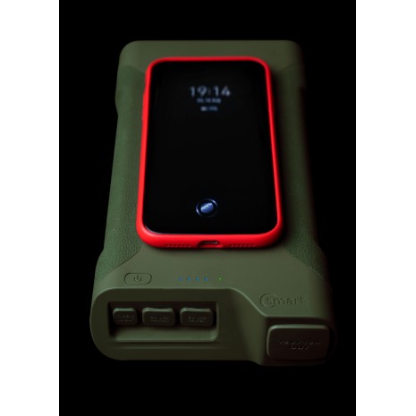 RIDGEMONKEY VAULT C-SMART POWERBANK WIRELESS 77850 MAH VERDE