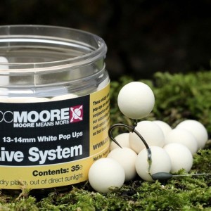 **CCMOORE LIVE SYSTEM WHITE POP UP 14 MM.