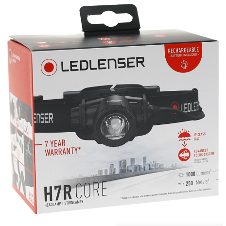 LED LENSER H7R CORE BLACK  -6