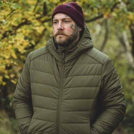 KORDA THERMOLITE PUFFER JACKET OLIVE-6