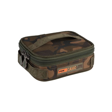 FOX CAMOLITE COMPACT RIGID LEAD & BITS BAG-0