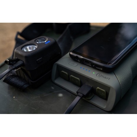 RIDGEMONKEY VAULT C-SMART POWERBANK WIRELESS 26950 MAH GREEN-1