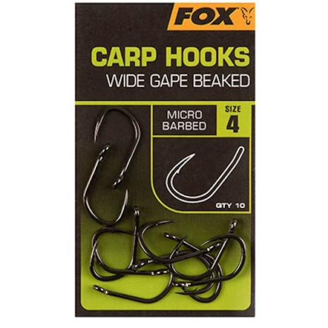 FOX CARP HOOK WIDE GAPE BEAKED