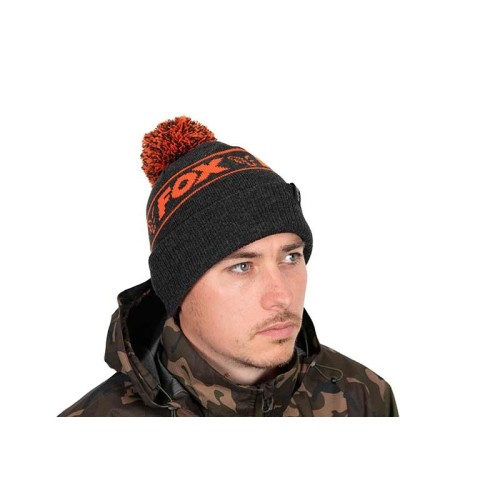 FOX COLLECTION BLACK / ORANGE BOBBLE-0