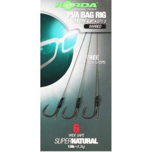 °KORDA ATTACCATA PRONTA PVA BAG RIG