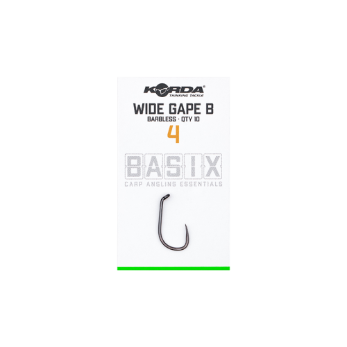 KORDA BASIX WIDE GAPE BARBLESS-1