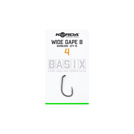 KORDA BASIX WIDE GAPE BARBLESS-1