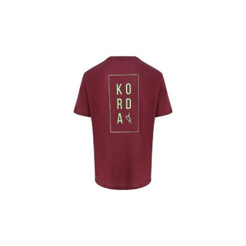 KORDA LE LOYAL TEE BURGUNDY  