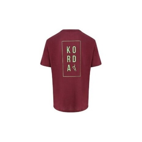 KORDA LE LOYAL TEE BURGUNDY  