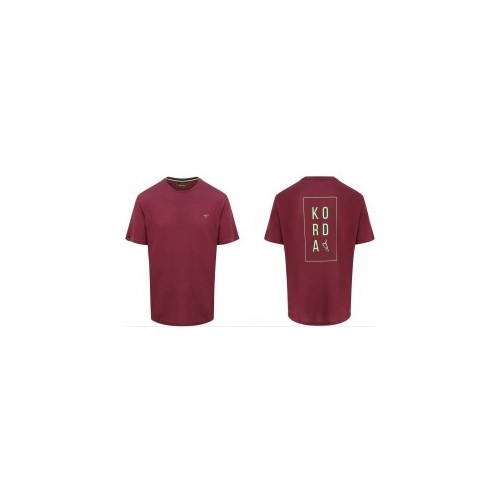 KORDA LE LOYAL TEE BURGUNDY  -0