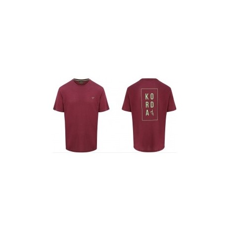 KORDA LE LOYAL TEE BURGUNDY  -0