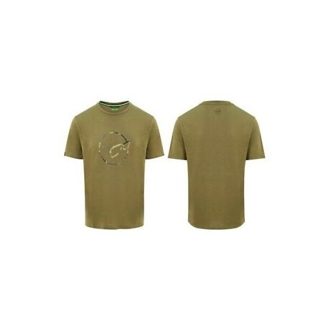 KORDA LE DISTRESSED LOGO TEE OLIVE  -0