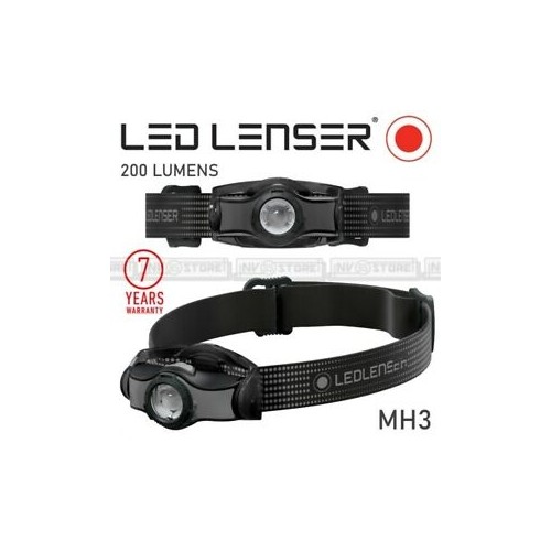 LED LENSER MH3 NERO/GRIGIO-0