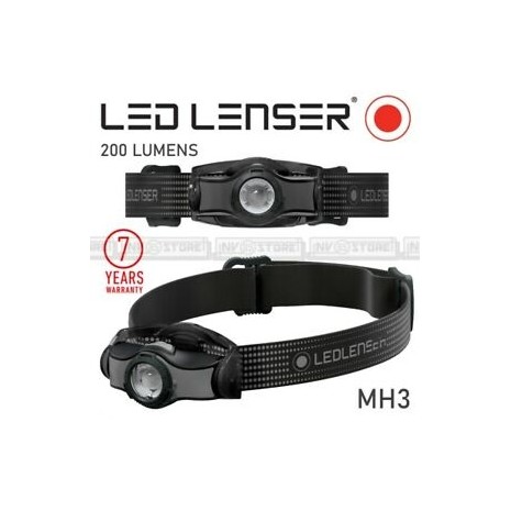 LED LENSER MH3 NERO/GRIGIO-0