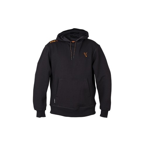 FOX BLACK/ORANGE HOODIE ULTIMA TAGLIA XL