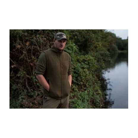 KORDA KORE FLEECE GILET OLIVE  -0
