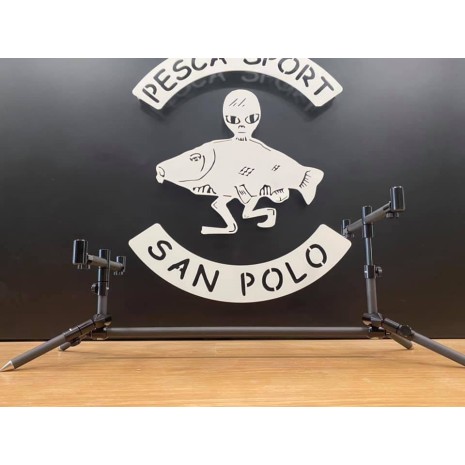 CENTURY CARBON CQ ROD POD + BUZZ BAR REGOLABILI DA 2 O 3 CANNE-1