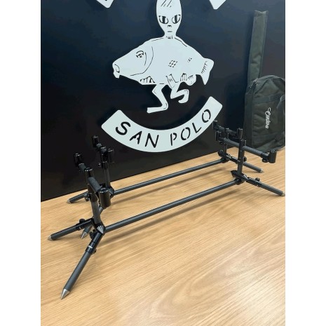 CENTURY CARBON CQ ROD POD + BUZZ BAR REGOLABILI DA 2 O 3 CANNE-4