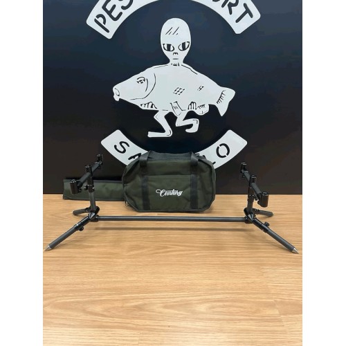CENTURY CARBON CQ ROD POD + BUZZ BAR REGOLABILI DA 2 O 3 CANNE-5